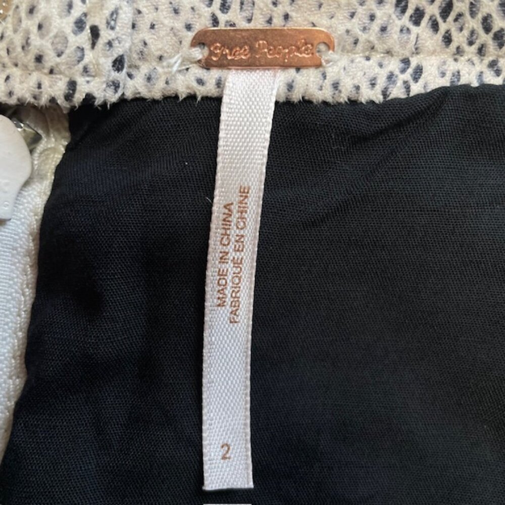 Free People Midnight Magic Snake Python Print Ski… - image 5